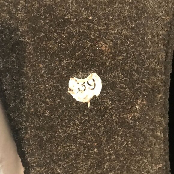 Haflinger Wool Black Slip-On Slippers Size 8.5/39 - Picture 6 of 10